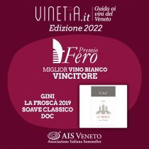 La Froscà nominated Best White Wine in Veneto